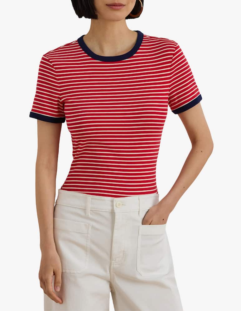 rinascente Lauren Ralph Lauren T-shirt in maglia a righe