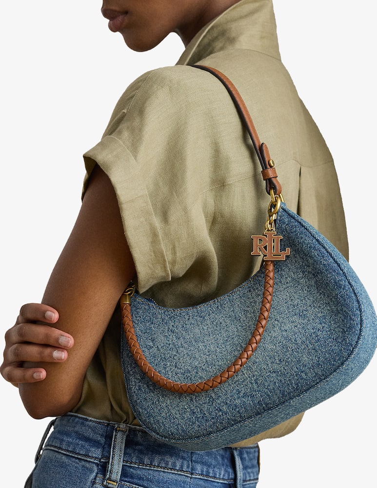 rinascente Lauren Ralph Lauren Borsa a spalla in jeans