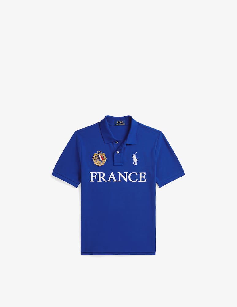 Polo Ralph Lauren Polo mesh con ricamo France - immagine 1 Polo Ralph Lauren Polo mesh con ricamo France - immagine 1