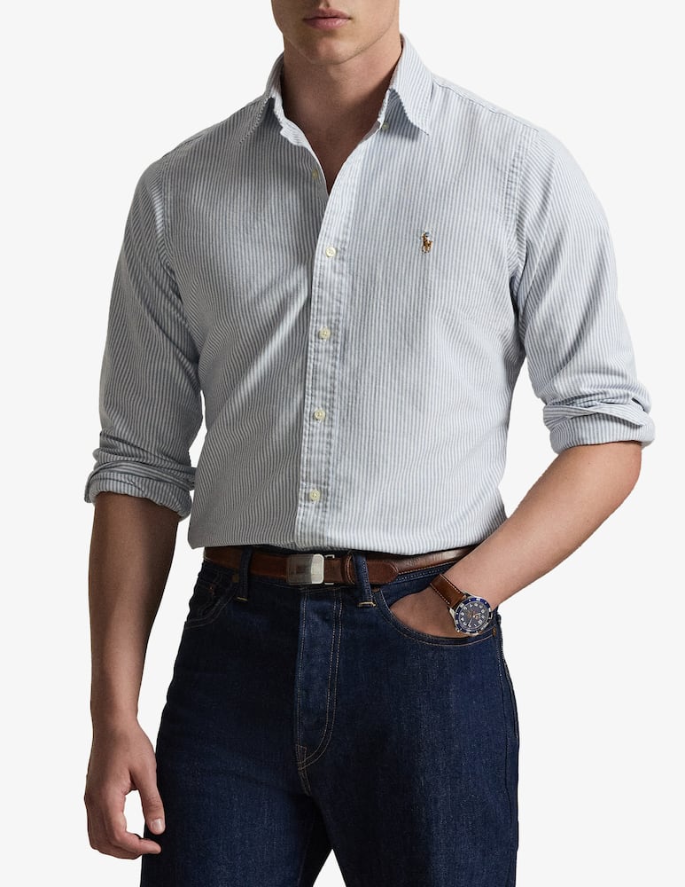 Polo Ralph Lauren Camicia oxford a righe con bottoni - immagine 1 Polo Ralph Lauren Camicia oxford a righe con bottoni - immagine 1