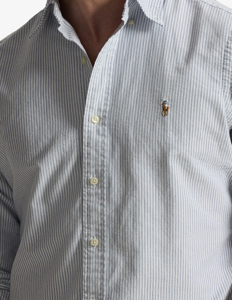 Polo Ralph Lauren Camicia oxford a righe con bottoni - immagine 4 Polo Ralph Lauren Camicia oxford a righe con bottoni - immagine 4