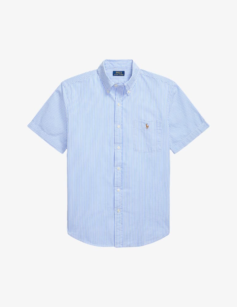 rinascente Polo Ralph Lauren Seersucker striped short sleeve shirt