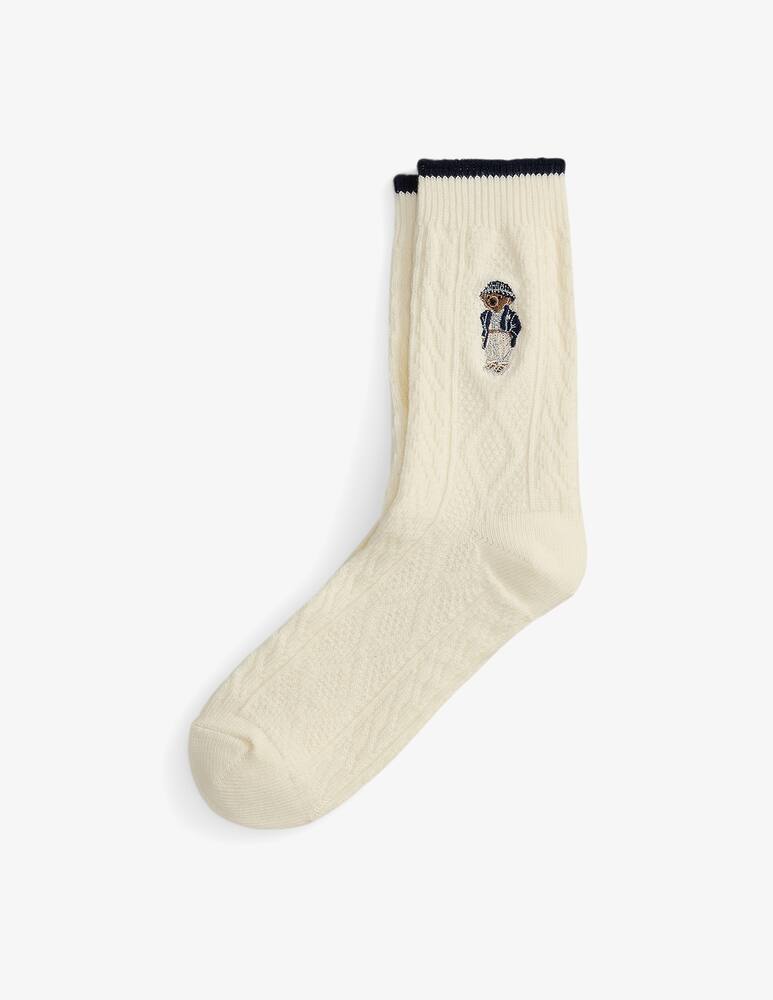 Polo Ralph Lauren Calze crew con ricamo orsetto - immagine 1 Polo Ralph Lauren Calze crew con ricamo orsetto - immagine 1