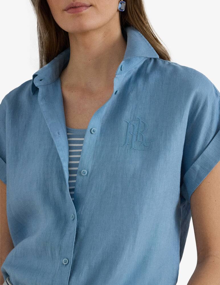 Lauren Ralph Lauren Camicia a maniche corte in lino - immagine 4 Lauren Ralph Lauren Camicia a maniche corte in lino - immagine 4