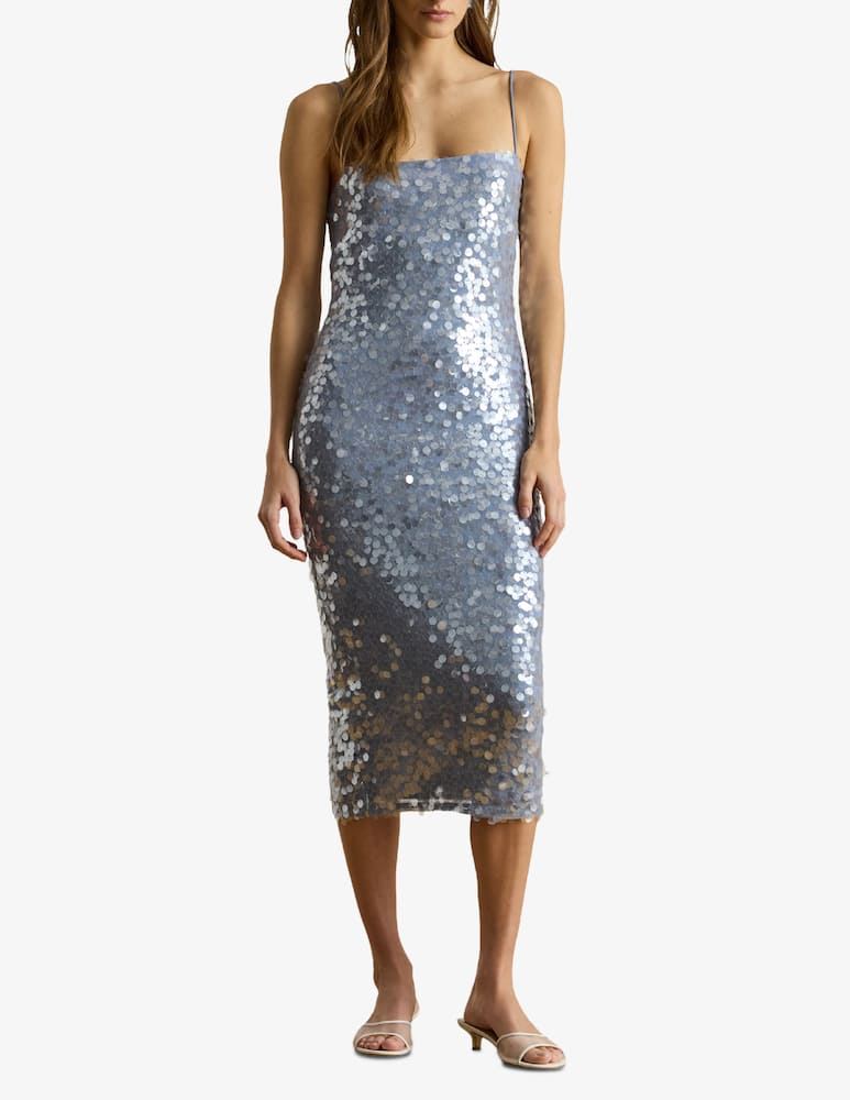 rinascente Lauren Ralph Lauren Sequin slip dress
