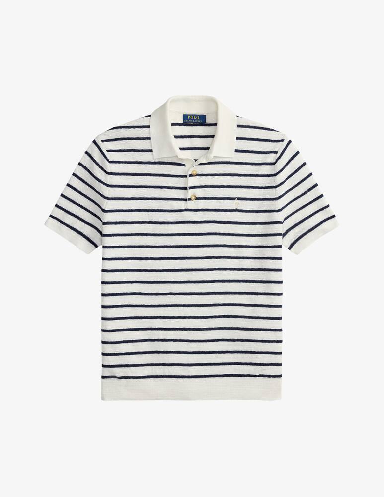 rinascente Polo Ralph Lauren Polo a righe in cotone e lino