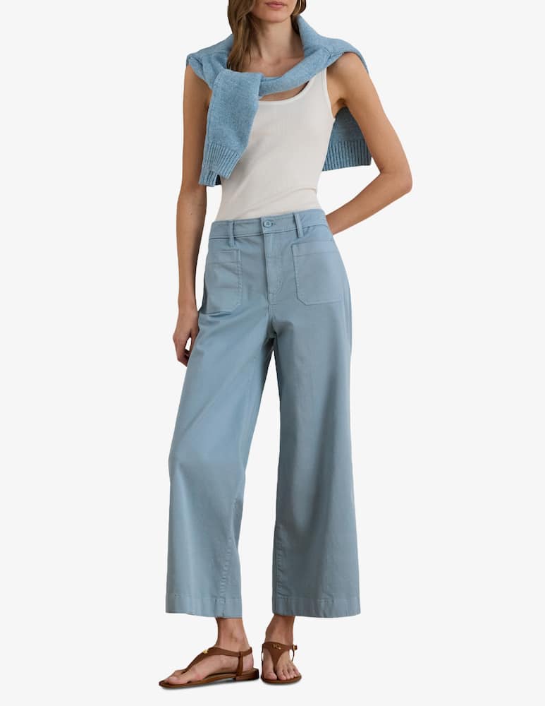 rinascente Lauren Ralph Lauren Pantaloni cropped a gamba larga