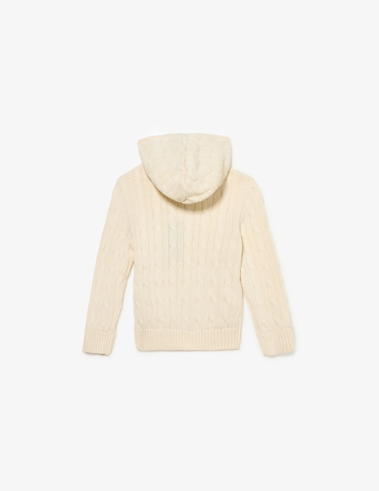 Polo Ralph Lauren Cotton hooded zip cardigan - picture 2 Polo Ralph Lauren Cotton hooded zip cardigan - picture 2
