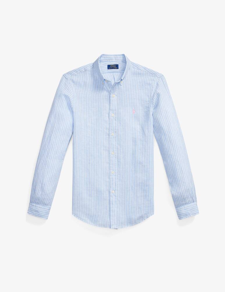 Polo Ralph Lauren Camicia a righe in lino slim fit - immagine 5 Polo Ralph Lauren Camicia a righe in lino slim fit - immagine 5