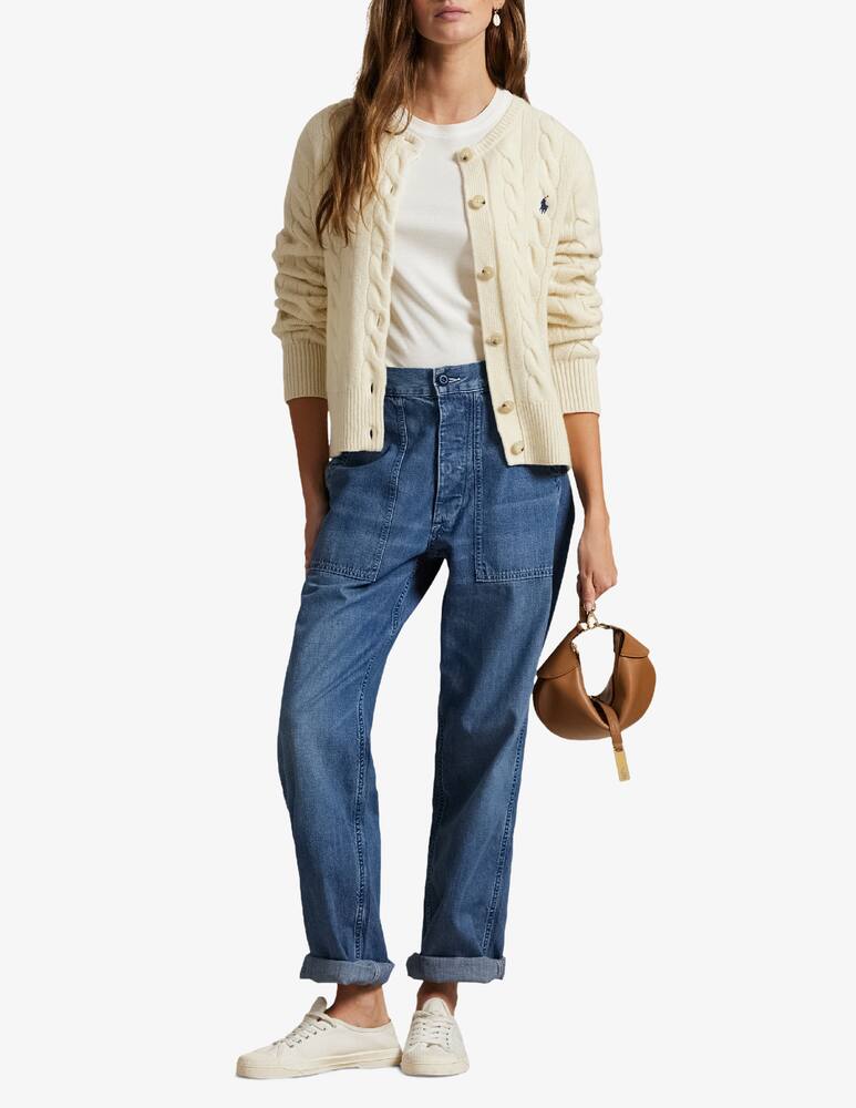 rinascente Polo Ralph Lauren Cardigan a trecce