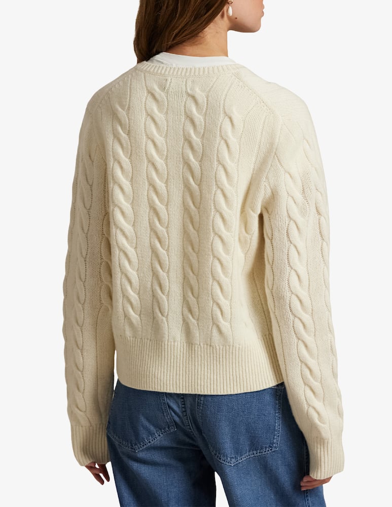 Polo Ralph Lauren Cardigan a trecce - immagine 3 Polo Ralph Lauren Cardigan a trecce - immagine 3