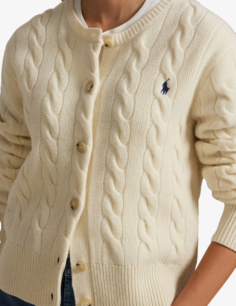Polo Ralph Lauren Cardigan a trecce - immagine 4 Polo Ralph Lauren Cardigan a trecce - immagine 4