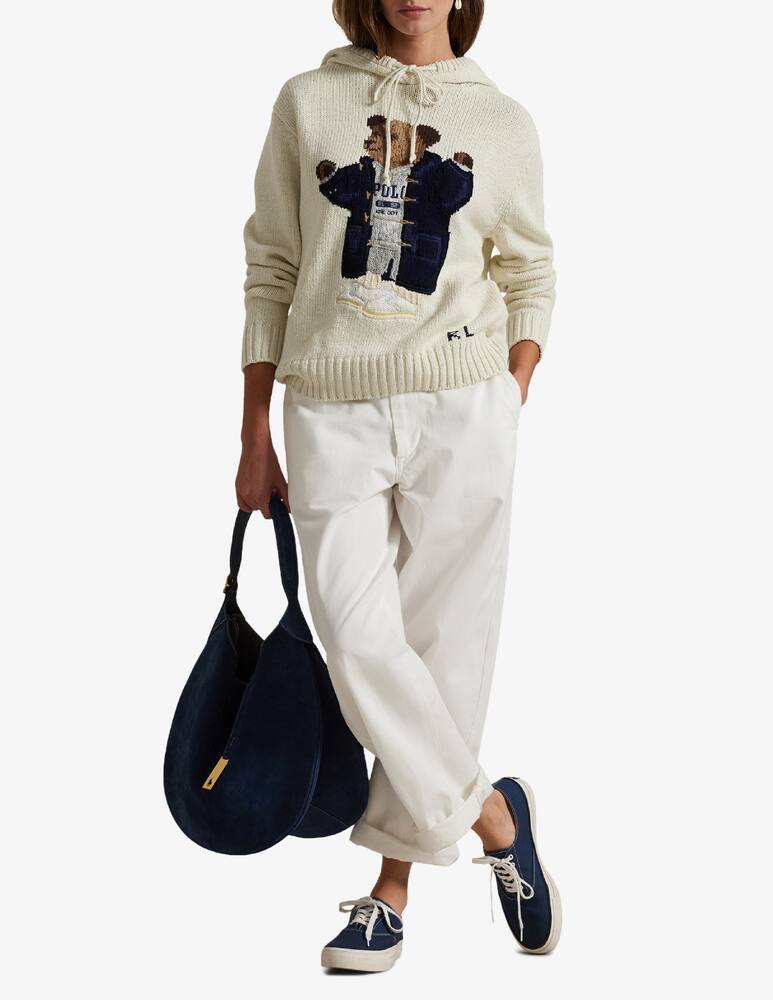 rinascente Polo Ralph Lauren Felpa in maglia con cappuccio Bear