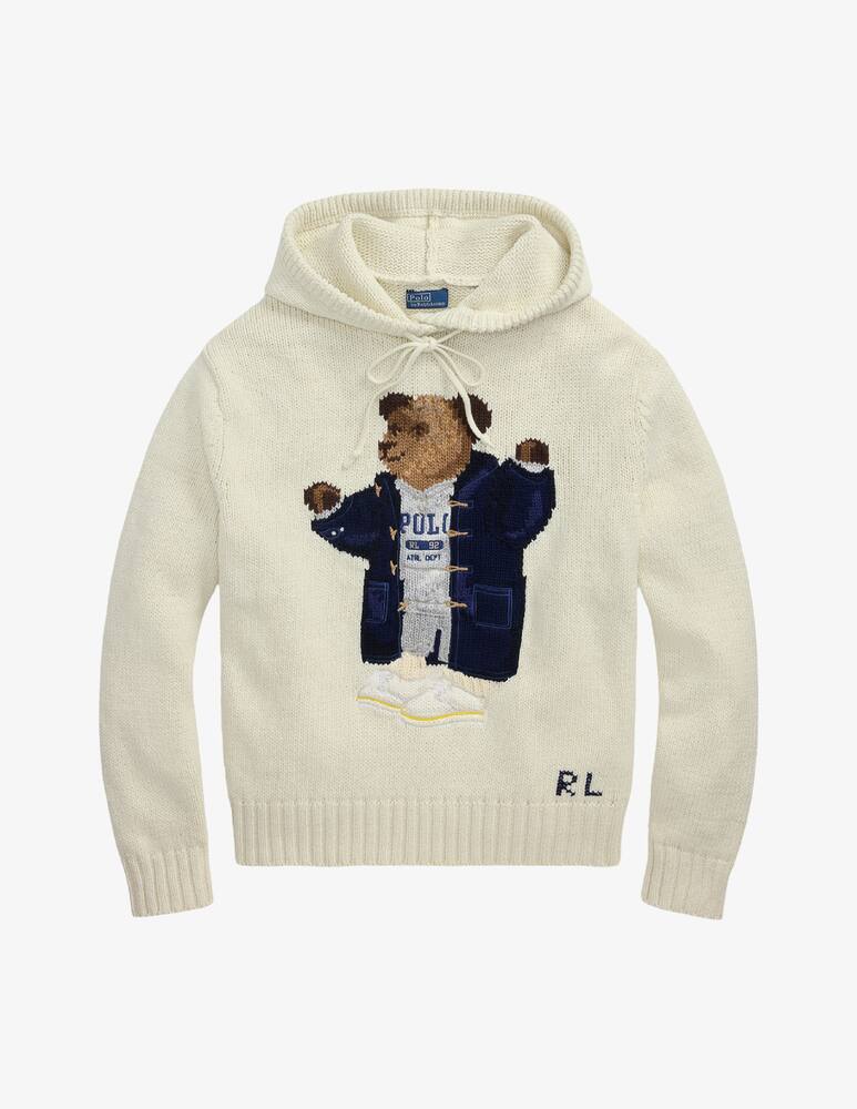 rinascente Polo Ralph Lauren Felpa in maglia con cappuccio Bear