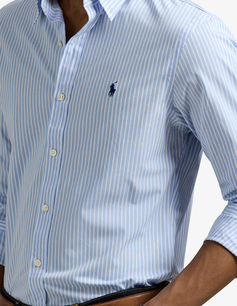 rinascente Polo Ralph Lauren Camicia slim righe stretch