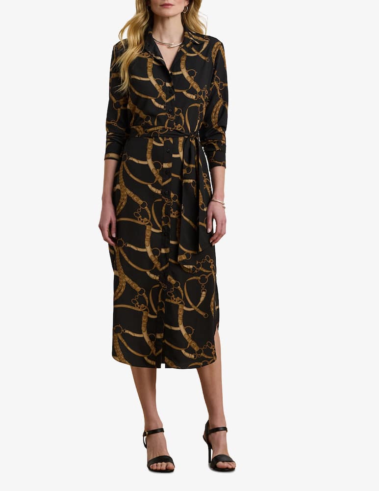 rinascente Lauren Ralph Lauren Shadny patterned shirt dress