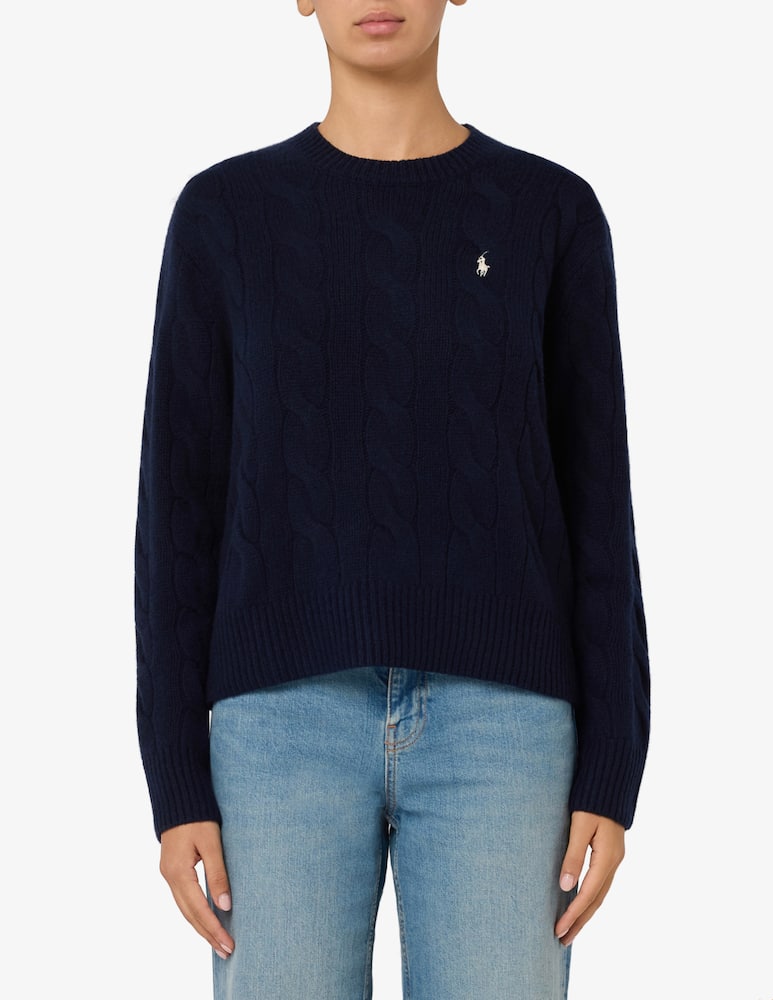 rinascente Polo Ralph Lauren Maglione a trecce in misto lana e cashmere