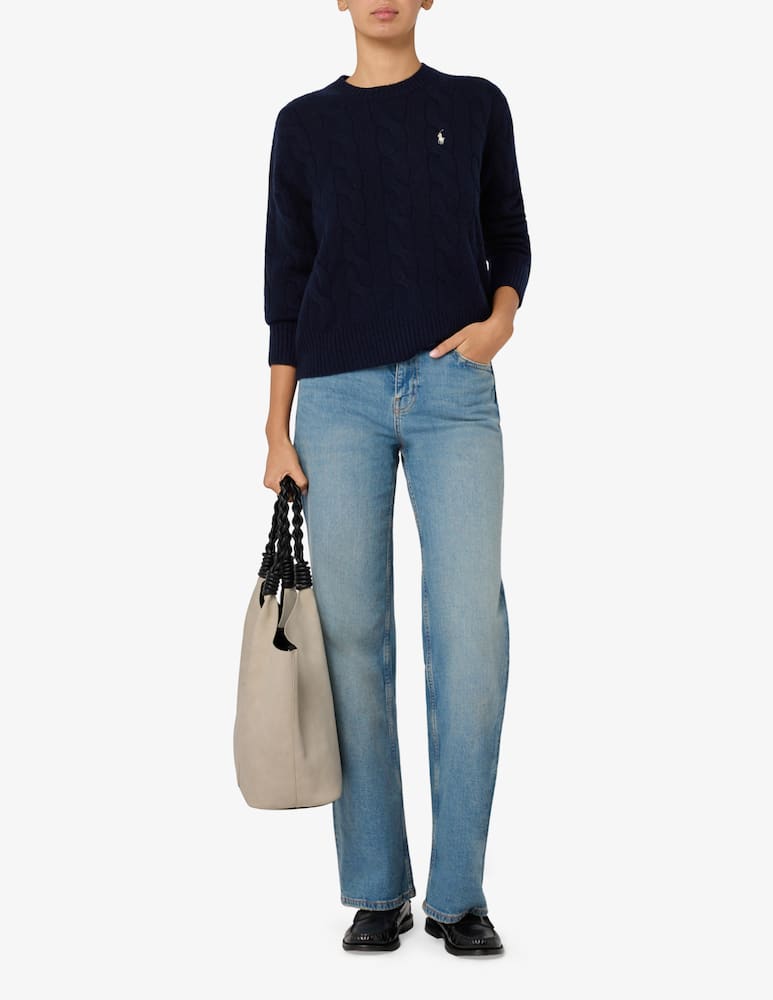 rinascente Polo Ralph Lauren Maglione a trecce in misto lana e cashmere