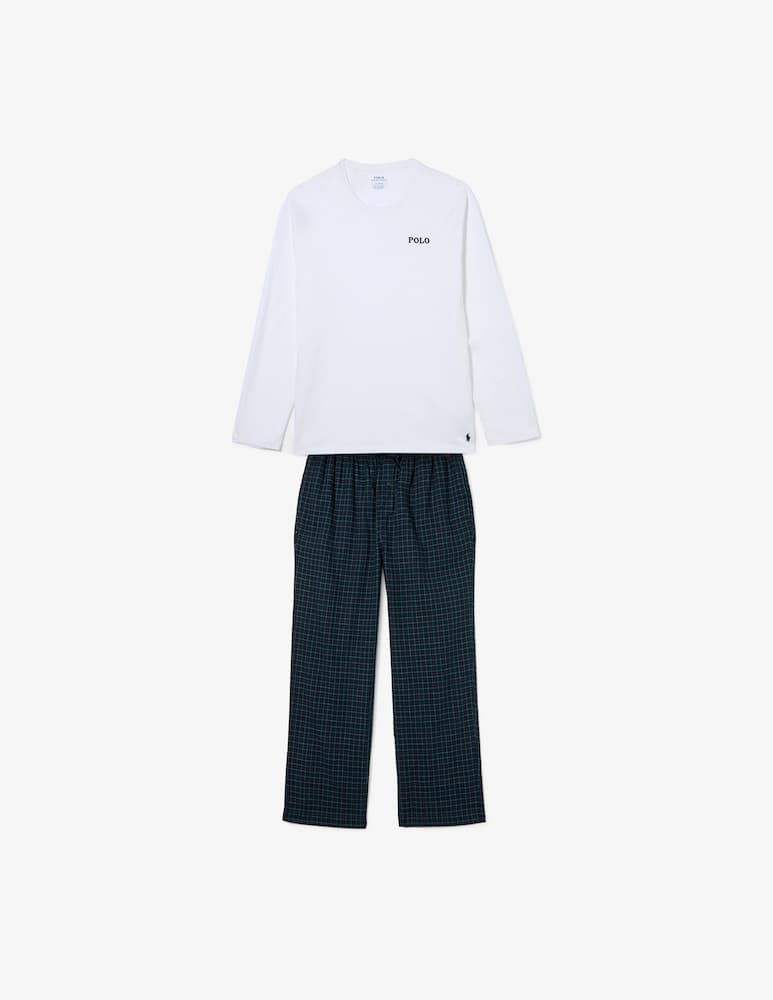 rinascente Polo Ralph Lauren Flannel lounge set