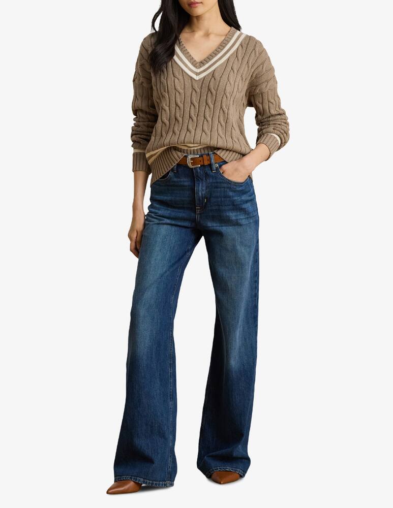 rinascente Lauren Ralph Lauren V-neck cable pullover