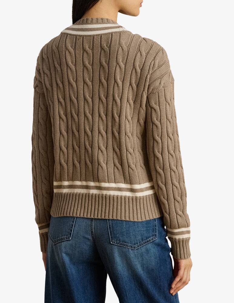 rinascente Lauren Ralph Lauren V-neck cable pullover