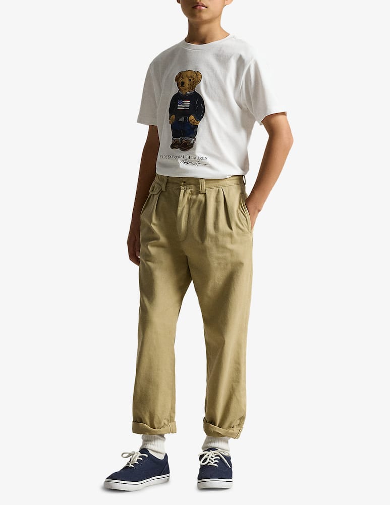 rinascente Polo Ralph Lauren T-shirt jersey con orso