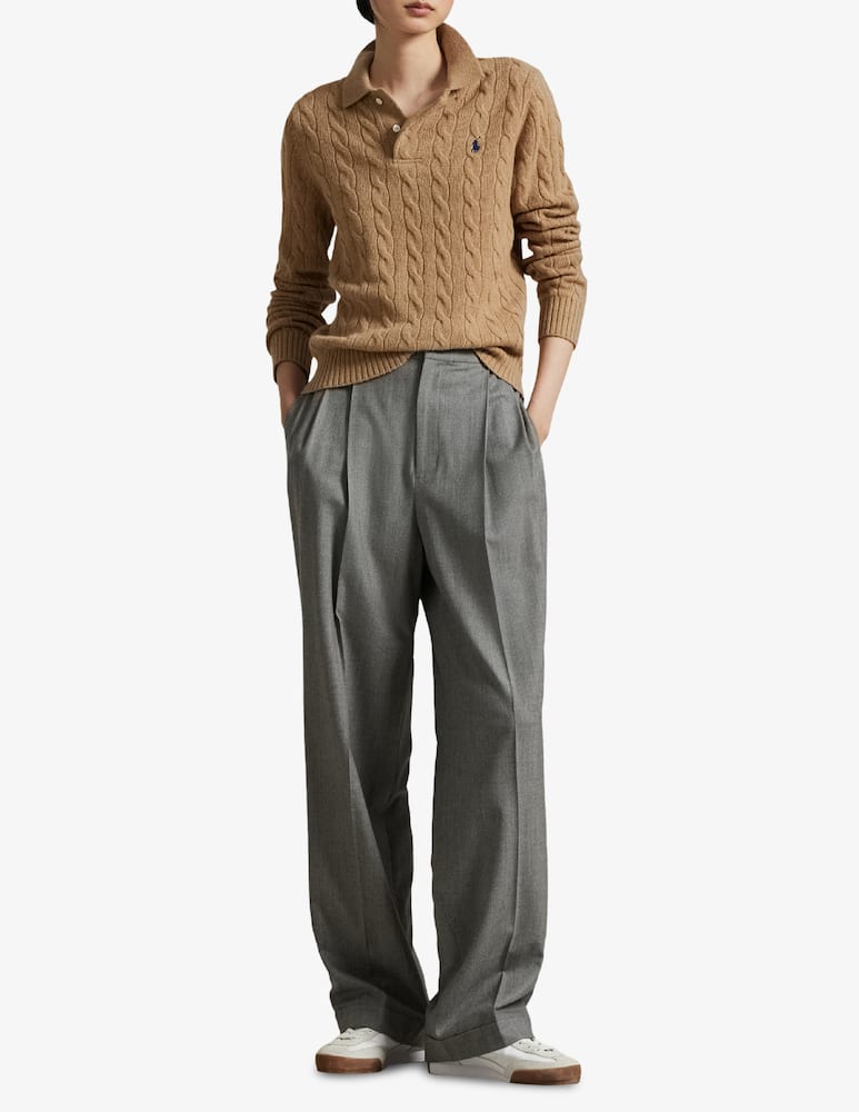 Polo Ralph Lauren Maglione a polo in misto lana - immagine 2 Polo Ralph Lauren Maglione a polo in misto lana - immagine 2