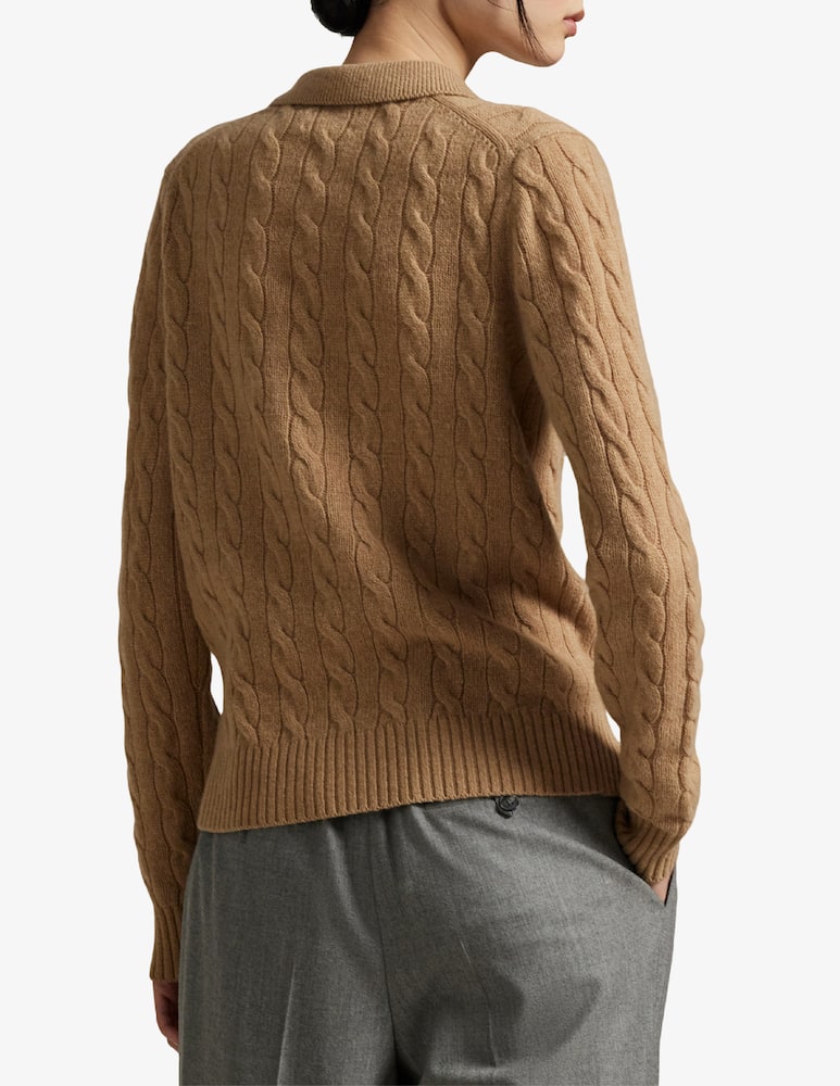 Polo Ralph Lauren Maglione a polo in misto lana - immagine 3 Polo Ralph Lauren Maglione a polo in misto lana - immagine 3