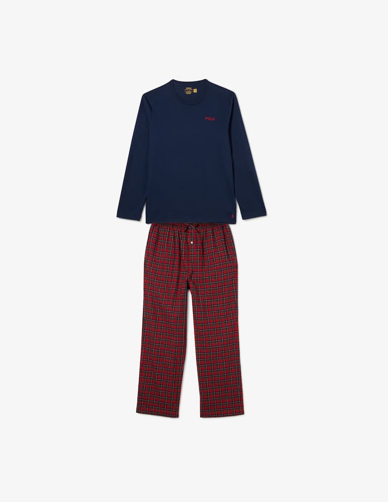 rinascente Polo Ralph Lauren Flannel lounge set