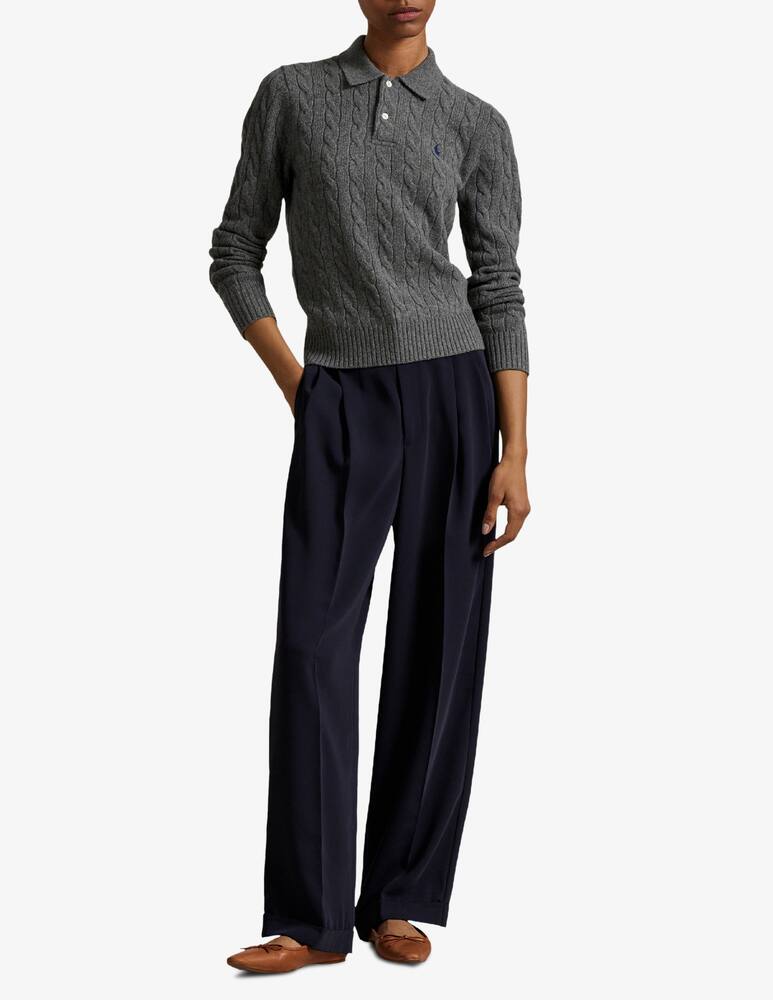 rinascente Polo Ralph Lauren Maglione trecce colletto