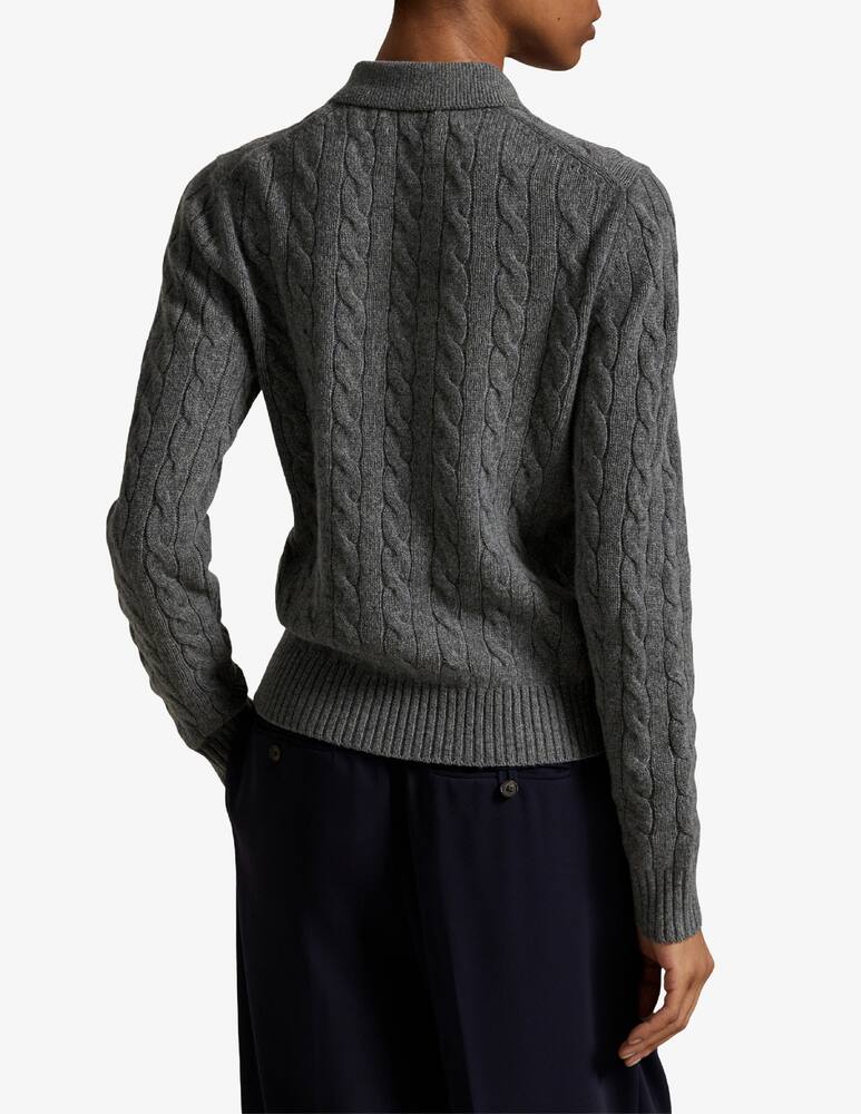 rinascente Polo Ralph Lauren Maglione trecce colletto