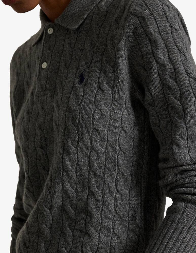 rinascente Polo Ralph Lauren Maglione trecce colletto