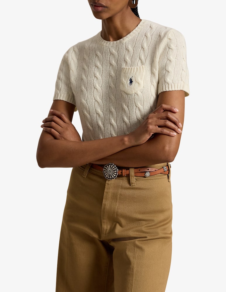 rinascente Polo Ralph Lauren Maglia girocollo con trecce