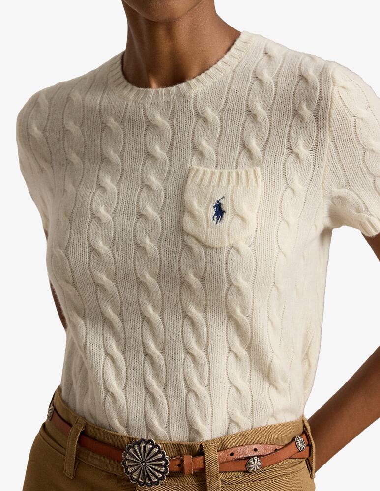 rinascente Polo Ralph Lauren Maglia girocollo con trecce