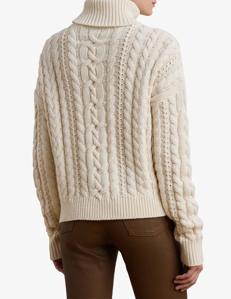rinascente Lauren Ralph Lauren Furqan cable knit pullover