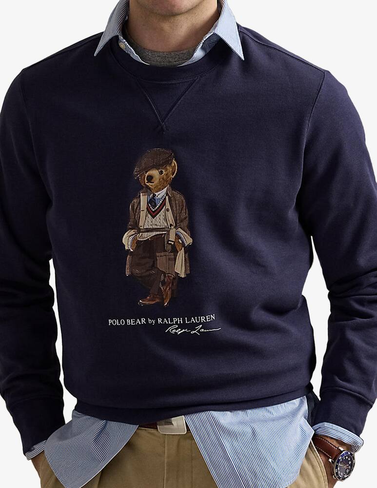 rinascente Polo Ralph Lauren Bear motif sweatshirt
