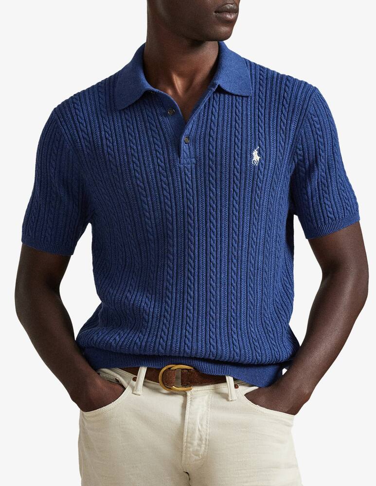 Polo Ralph Lauren Polo in maglia mini cable - immagine 1 Polo Ralph Lauren Polo in maglia mini cable - immagine 1