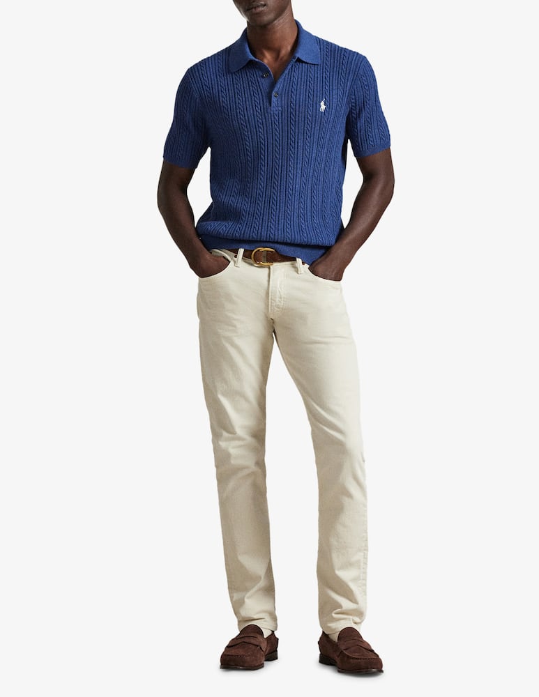 Polo Ralph Lauren Polo in maglia mini cable - immagine 2 Polo Ralph Lauren Polo in maglia mini cable - immagine 2