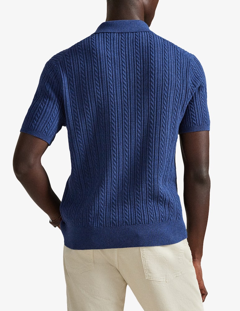 Polo Ralph Lauren Polo in maglia mini cable - immagine 3 Polo Ralph Lauren Polo in maglia mini cable - immagine 3
