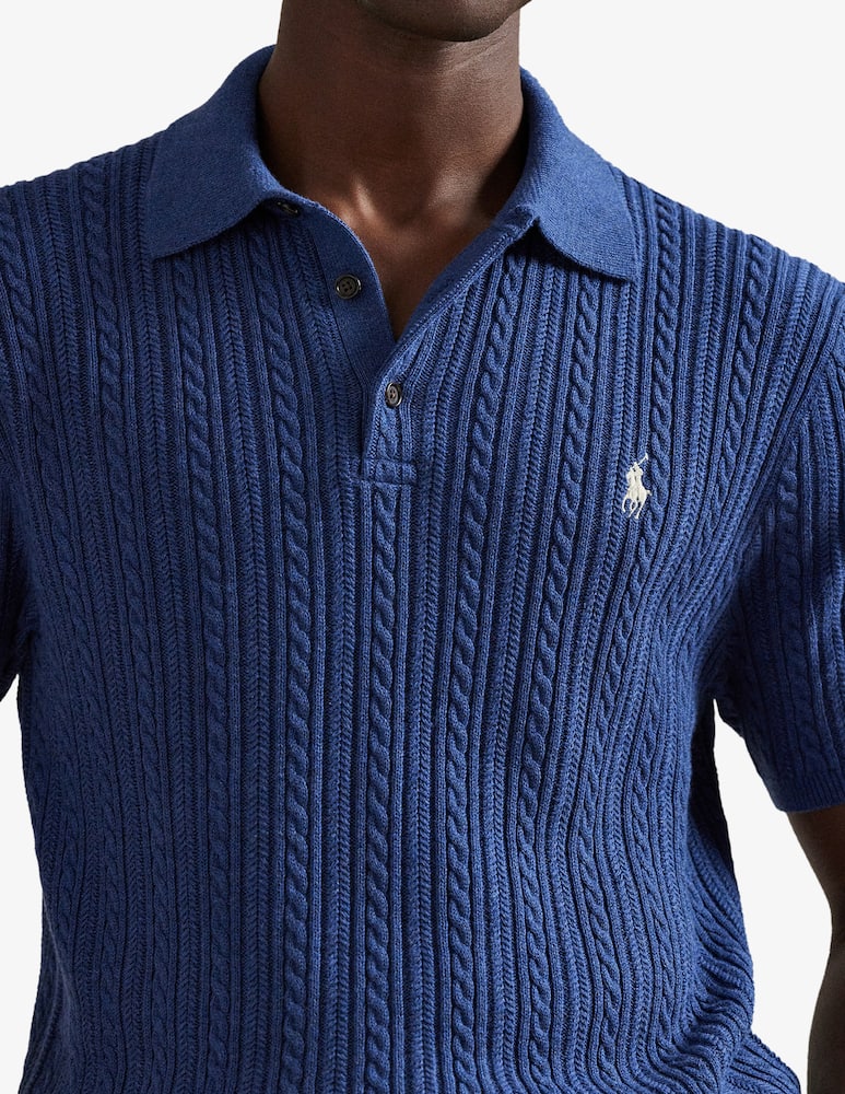 Polo Ralph Lauren Polo in maglia mini cable - immagine 4 Polo Ralph Lauren Polo in maglia mini cable - immagine 4