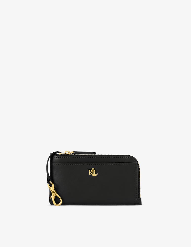rinascente Lauren Ralph Lauren Portacarte con zip e moschettone