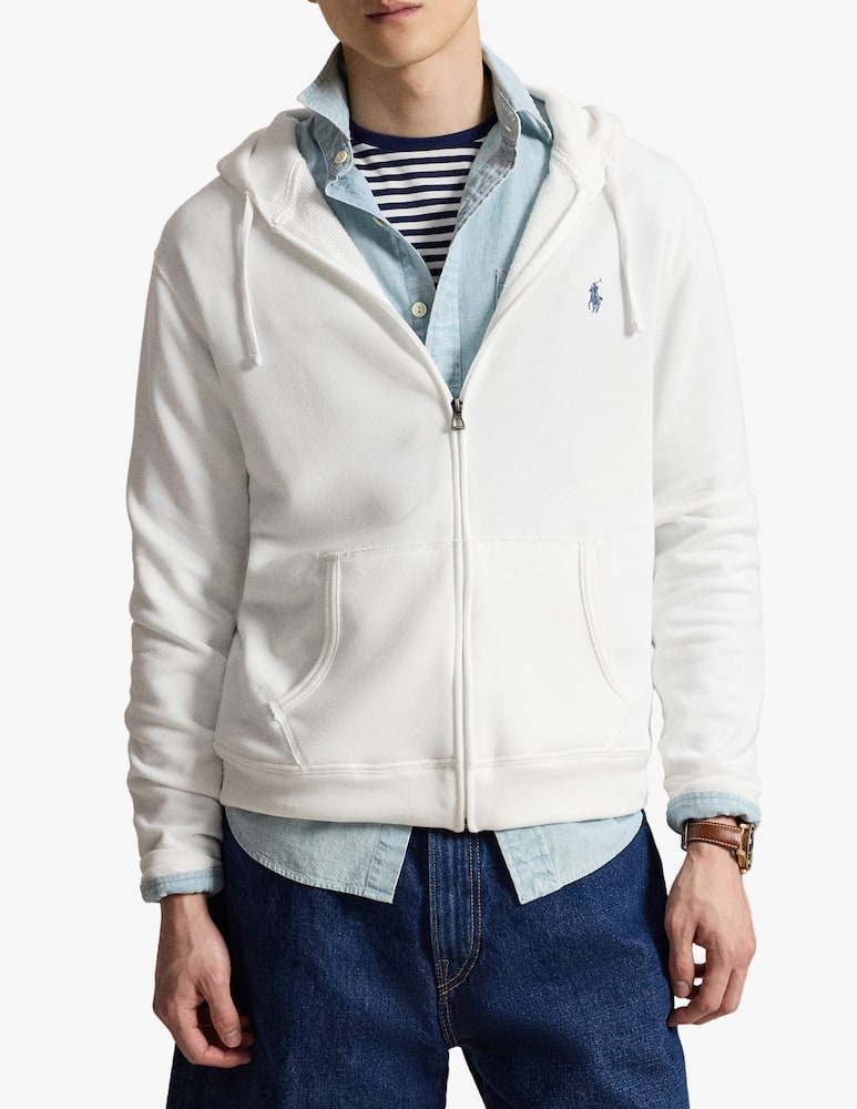rinascente Polo Ralph Lauren Felpa full zip con cappuccio