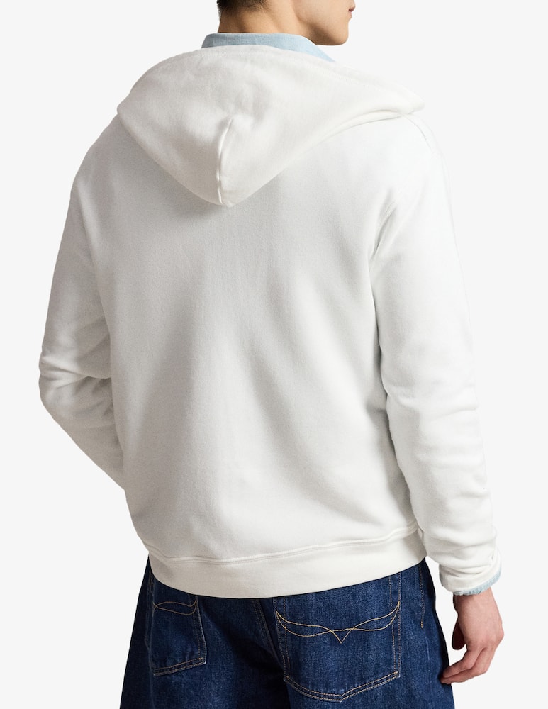 rinascente Polo Ralph Lauren Felpa full zip con cappuccio