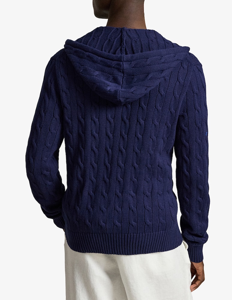 rinascente Polo Ralph Lauren Cardigan a trecce con cappuccio