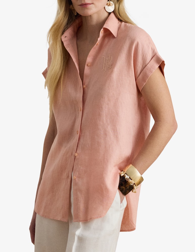 rinascente Lauren Ralph Lauren Camicia a manica corta in lino