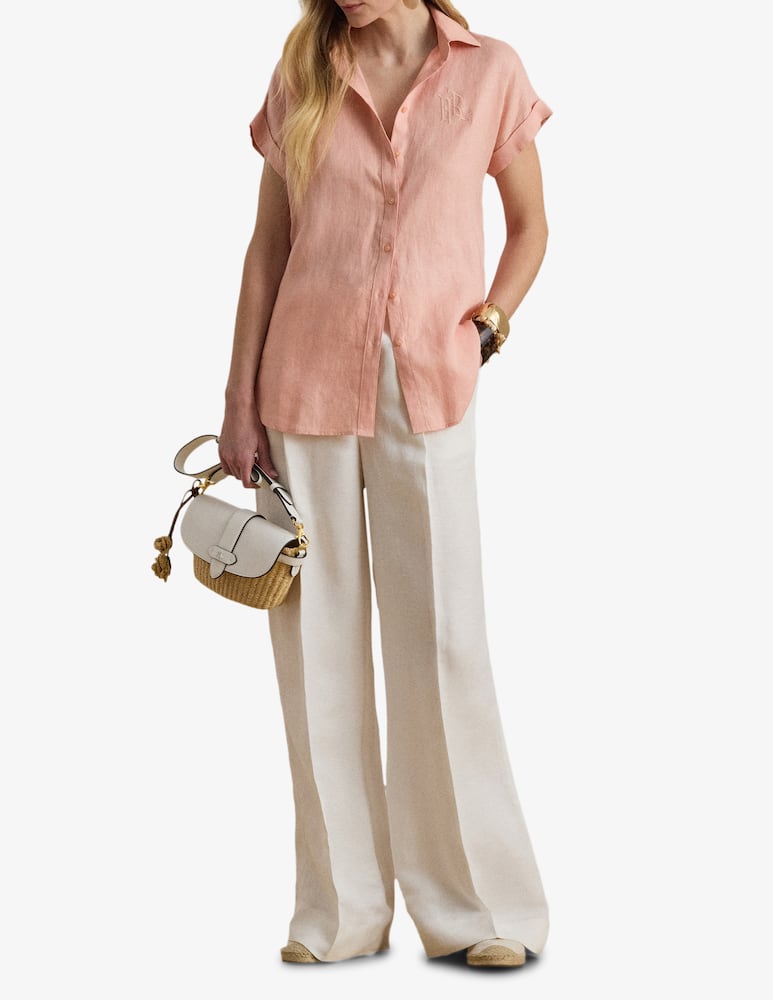 rinascente Lauren Ralph Lauren Camicia a manica corta in lino