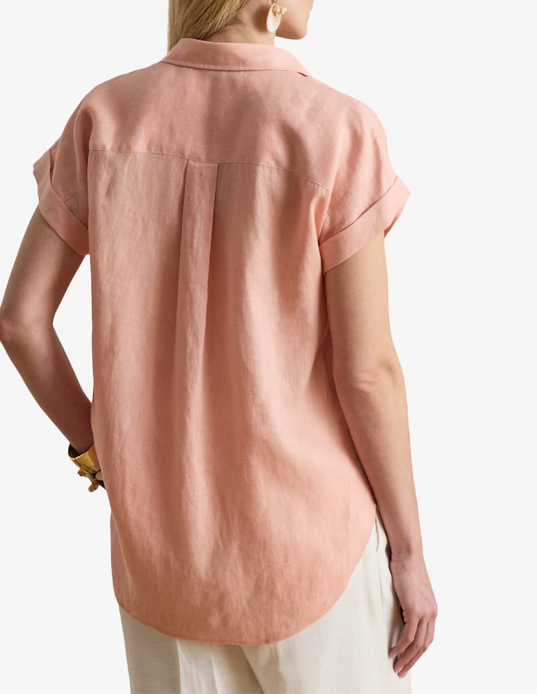 rinascente Lauren Ralph Lauren Camicia a manica corta in lino