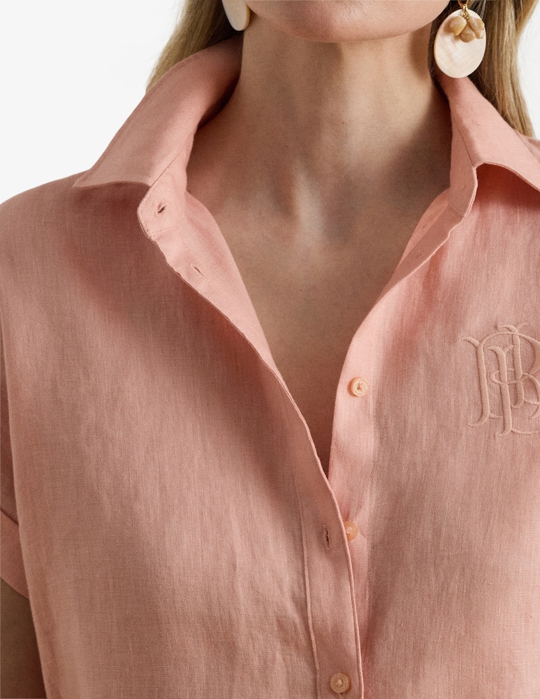 rinascente Lauren Ralph Lauren Camicia a manica corta in lino