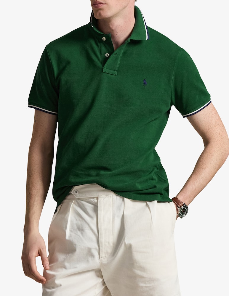 rinascente Polo Ralph Lauren Polo shirt with contrast trims