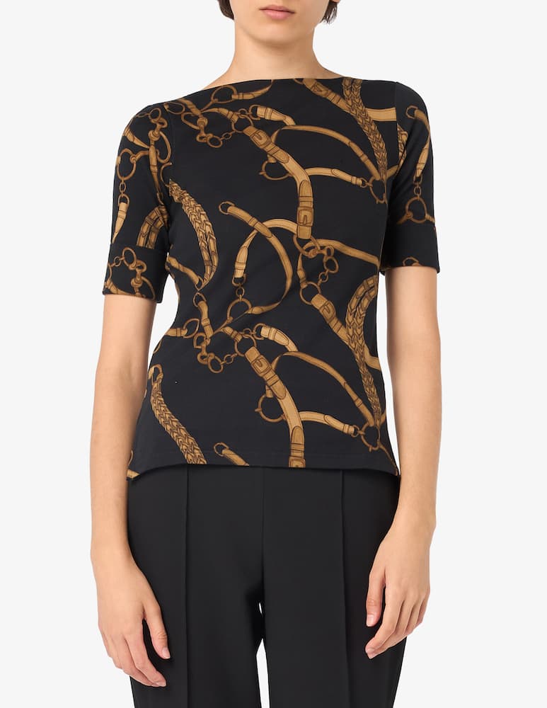 rinascente Lauren Ralph Lauren Patterned knit t-shirt
